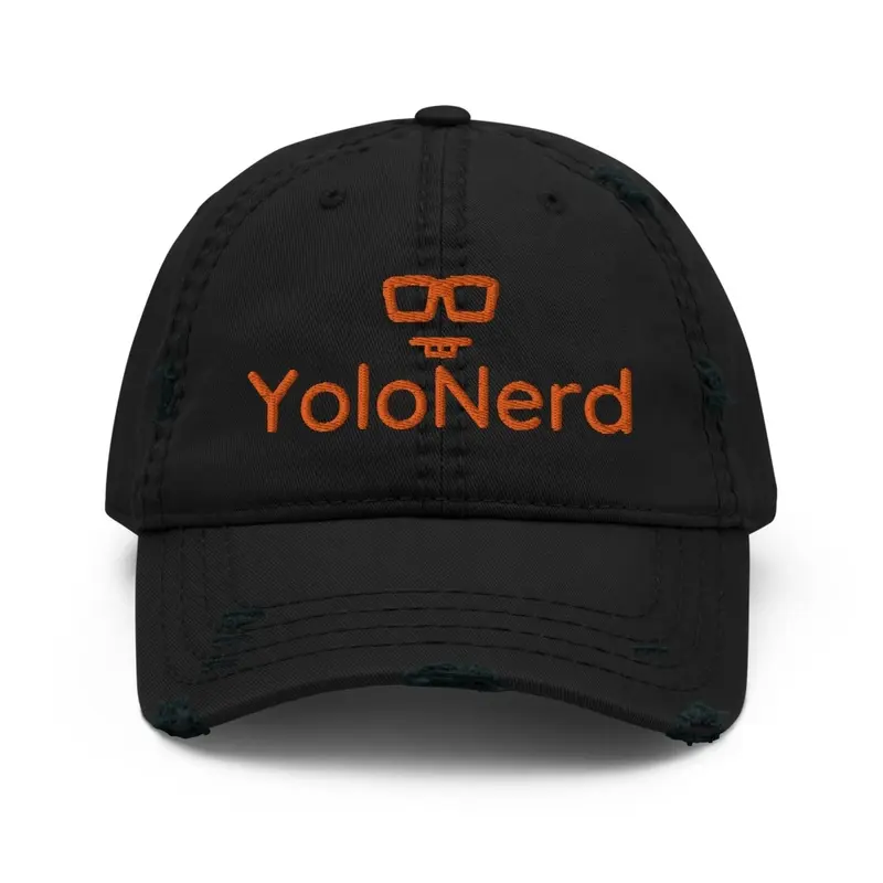 YoloNerd Distressed Hat