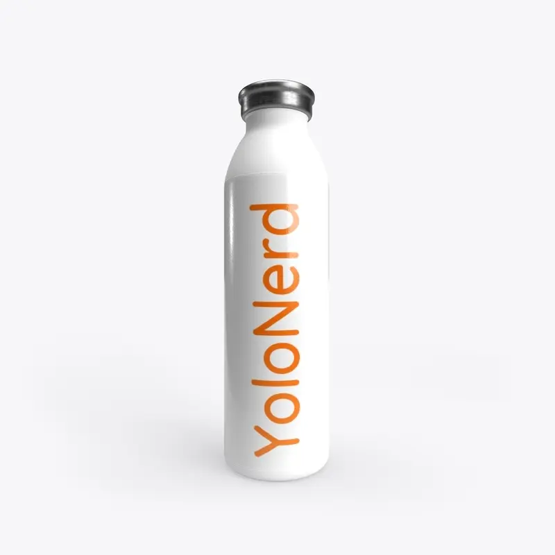 YoloNerd Stainless 20oz Water Bottle